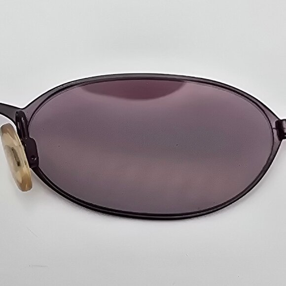 Anne Klein AK7502 703 Deep Purple Frame Deep Purple Lens Sunglasses w/ Case 49mm - Picture 10 of 16